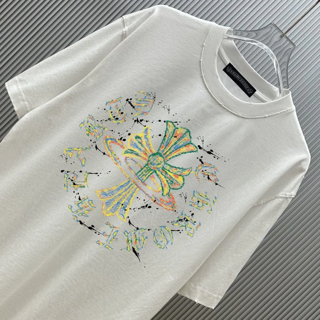 （ Quality ） ： . Chrome.Hearts T ： 100% ： 1*1 ： ：White Black Size：M—4XL Same Style